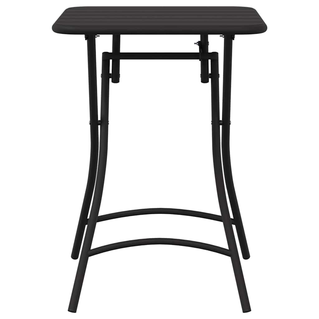 Bisztróasztal Antracit 55 x 55 x 72,5 cm Porfestett acél