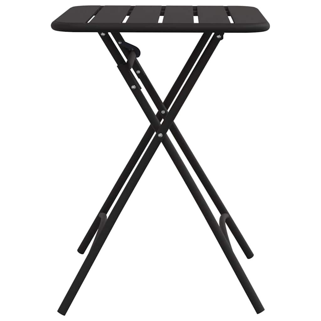 Bisztróasztal Antracit 55 x 55 x 72,5 cm Porfestett acél