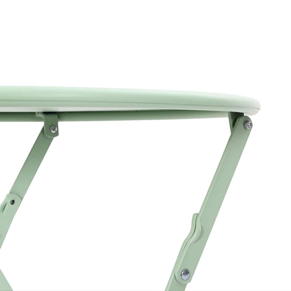 Bisztróasztal Világos menta Ø 50 x 71 cm Porfestett acél