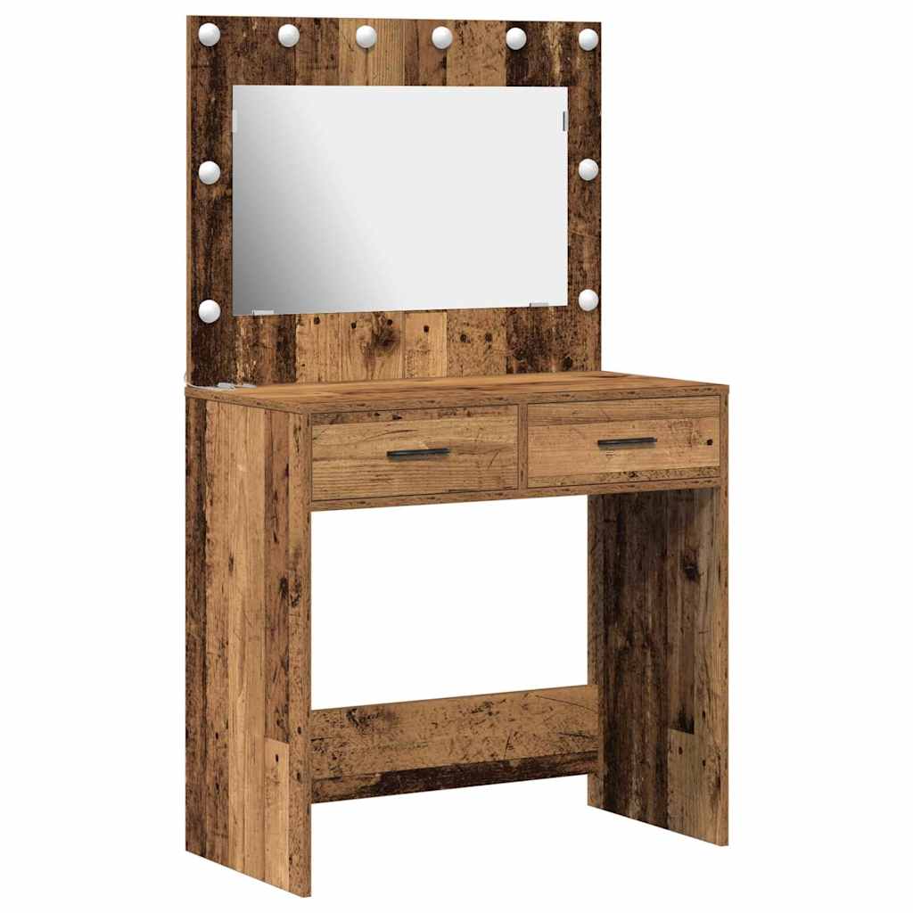 Öltözködőasztal Öreg fa 78,5 x 41 x 135 cm Szerelt Fa
