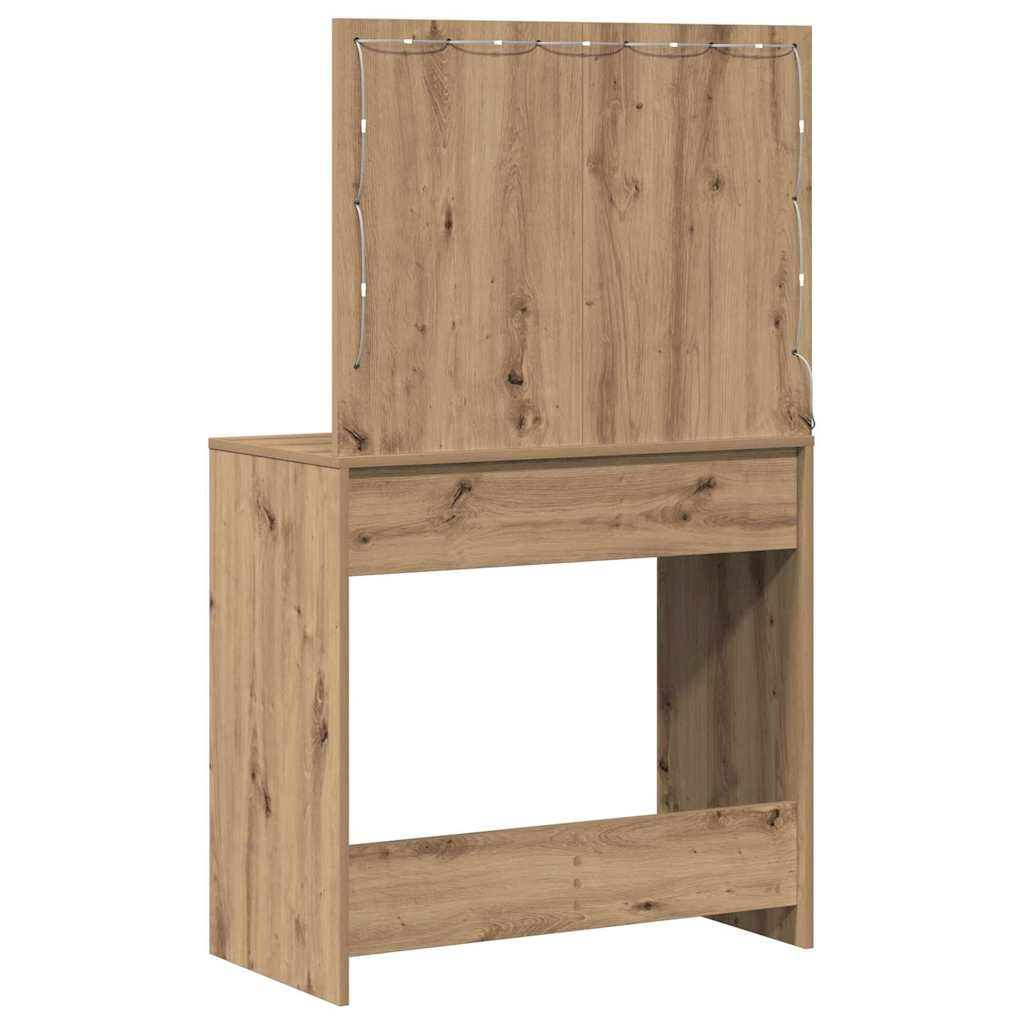 Öltözködőasztal Artisan tölgy 78,5 x 41 x 135 cm Szerelt Fa