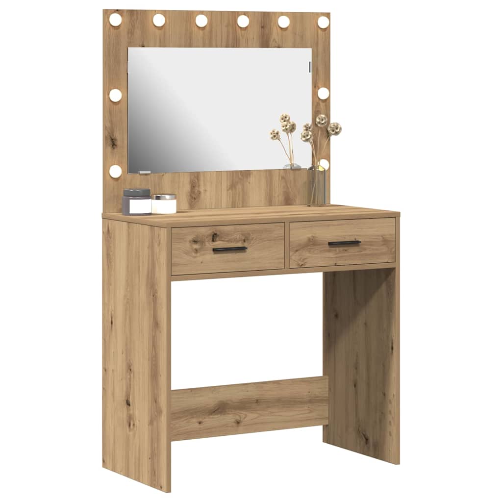 Öltözködőasztal Artisan tölgy 78,5 x 41 x 135 cm Szerelt Fa