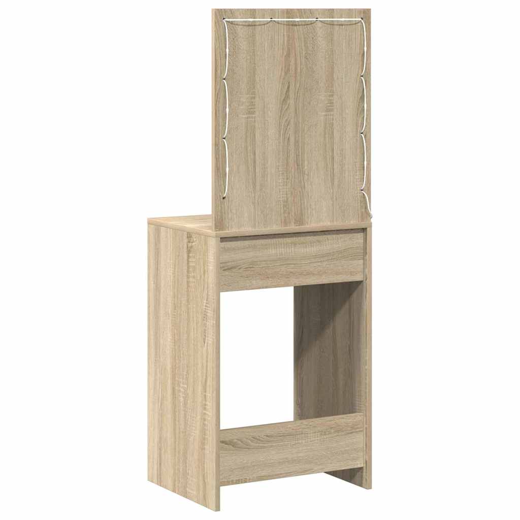Öltözködőasztal Sonoma tölgy 50 x 41 x 135 cm Szerelt Fa