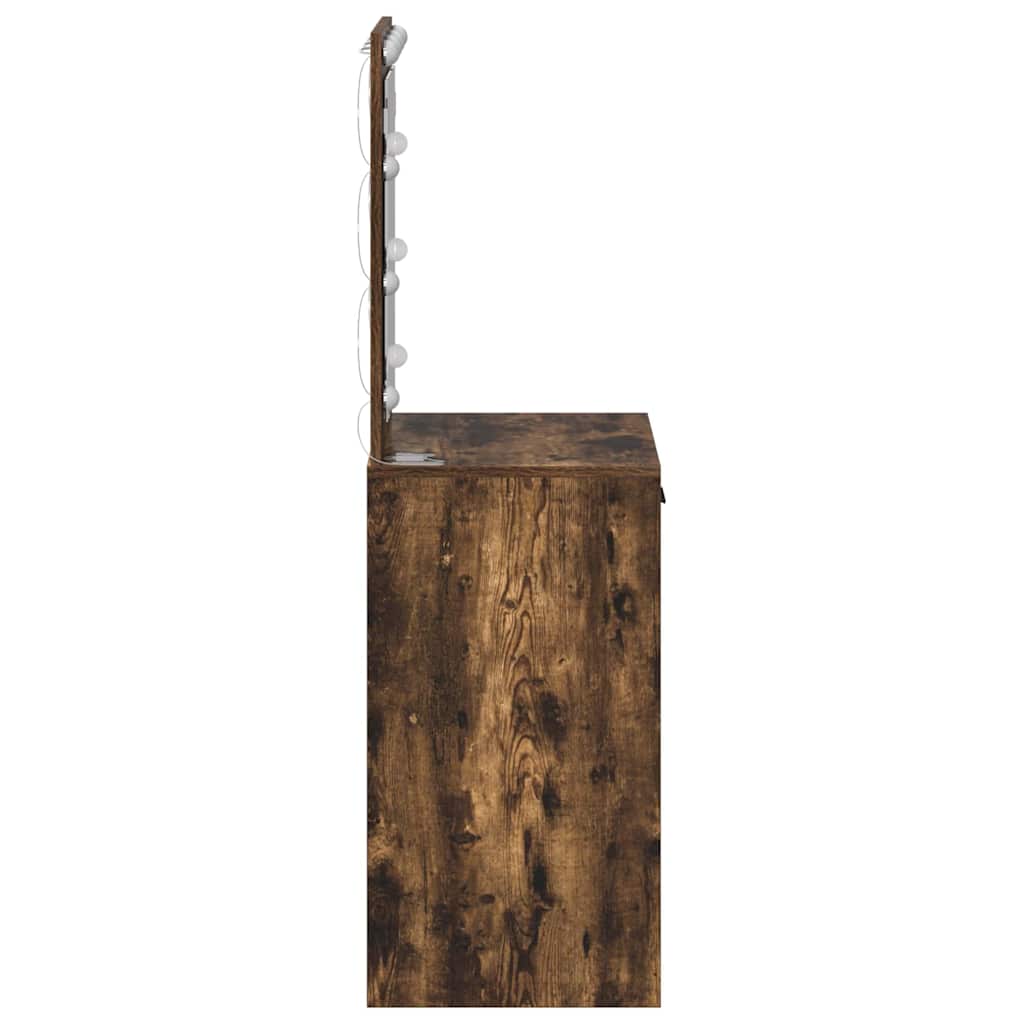 Öltözködőasztal Füstölt tölgy 50 x 41 x 135 cm Szerelt Fa