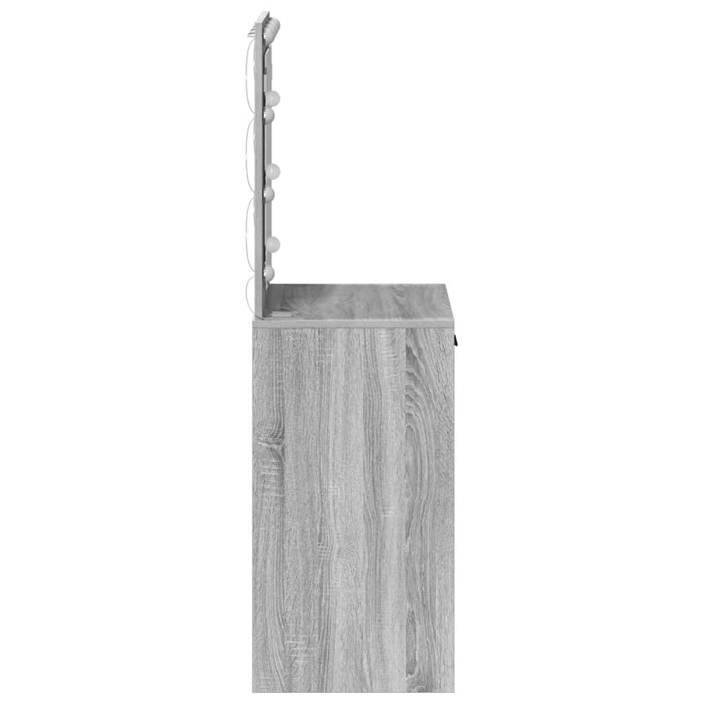 Öltözködőasztal Szürke Sonoma 50 x 41 x 135 cm Szerelt Fa