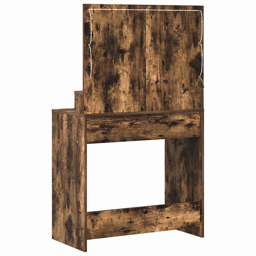 Öltözködőasztal Füstölt tölgy 79 x 41 x 135 cm Szerelt Fa