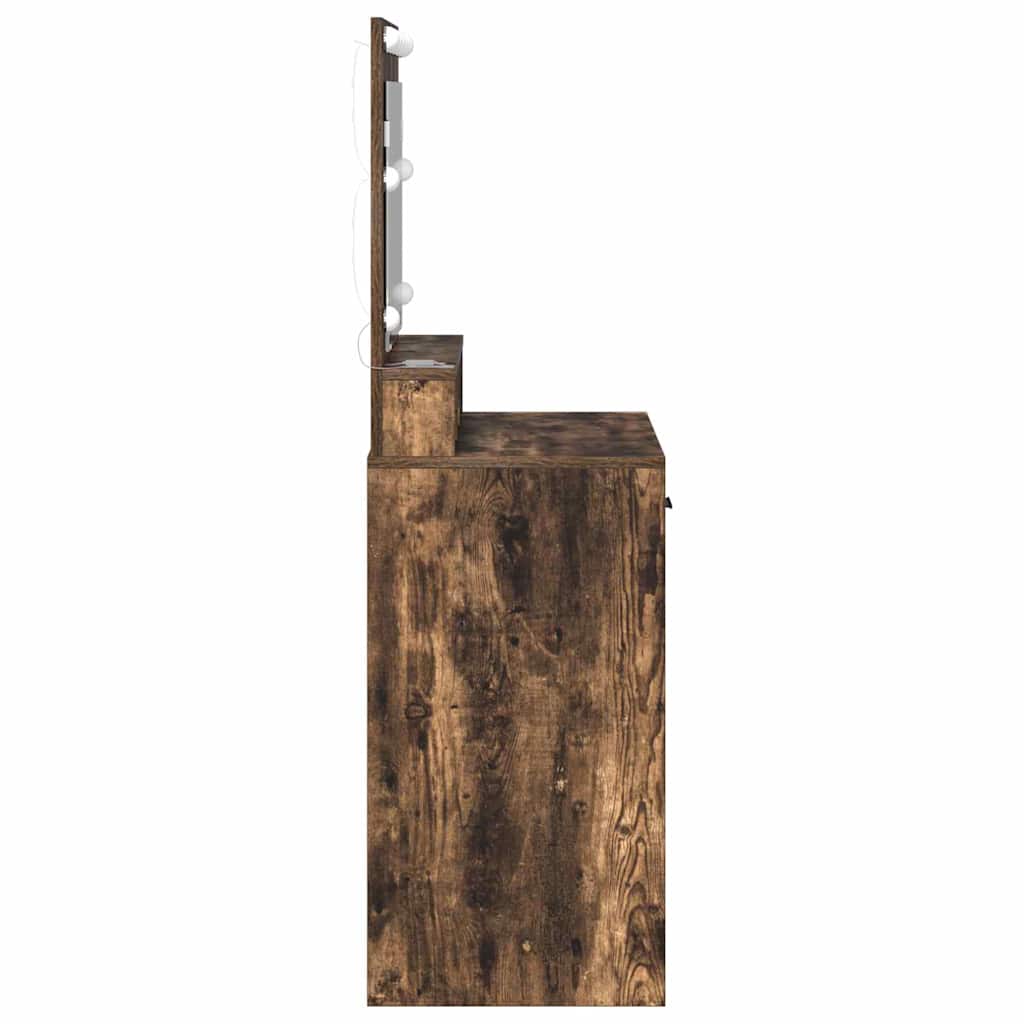 Öltözködőasztal Füstölt tölgy 79 x 41 x 135 cm Szerelt Fa