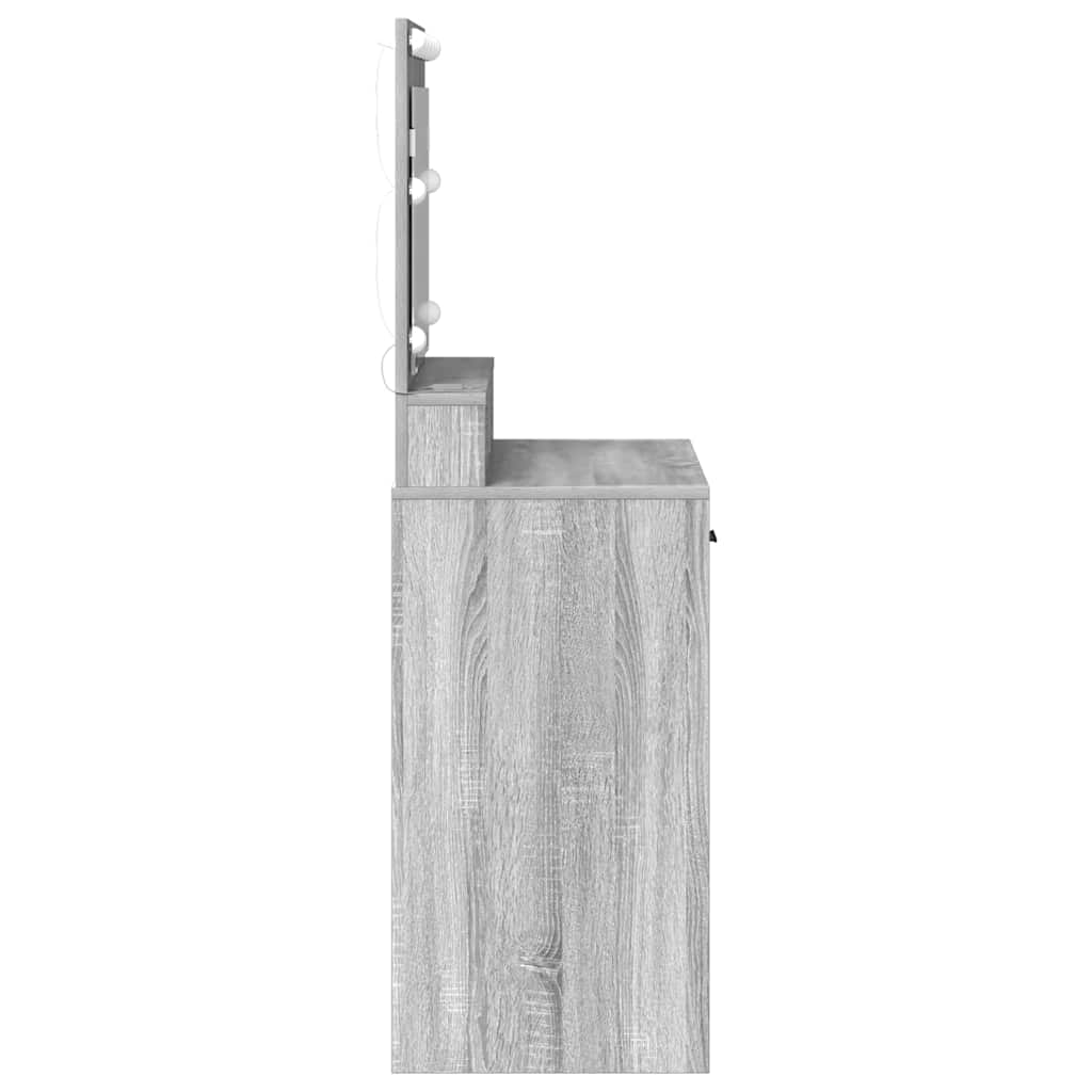 Öltözködőasztal Szürke Sonoma 79 x 41 x 135 cm Szerelt Fa