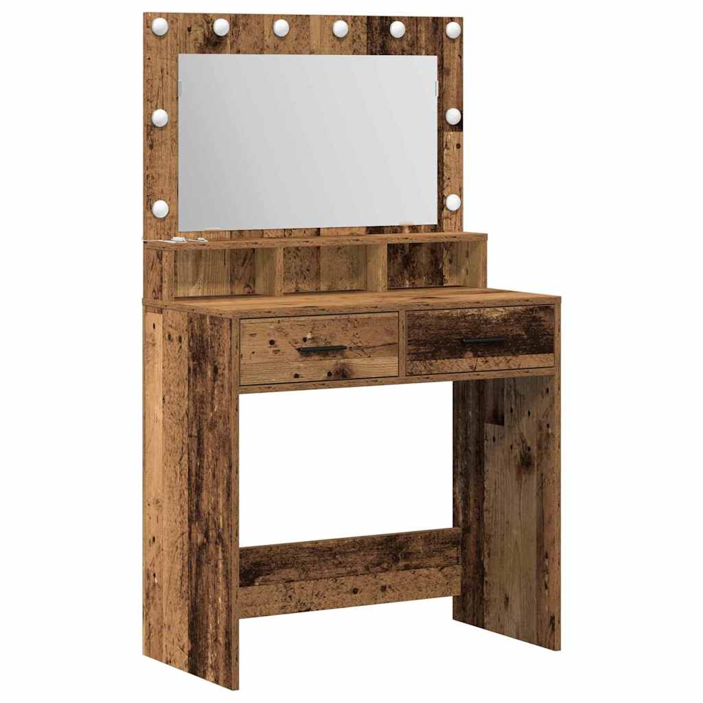 Öltözködőasztal Öreg fa 79 x 41 x 135 cm Szerelt Fa