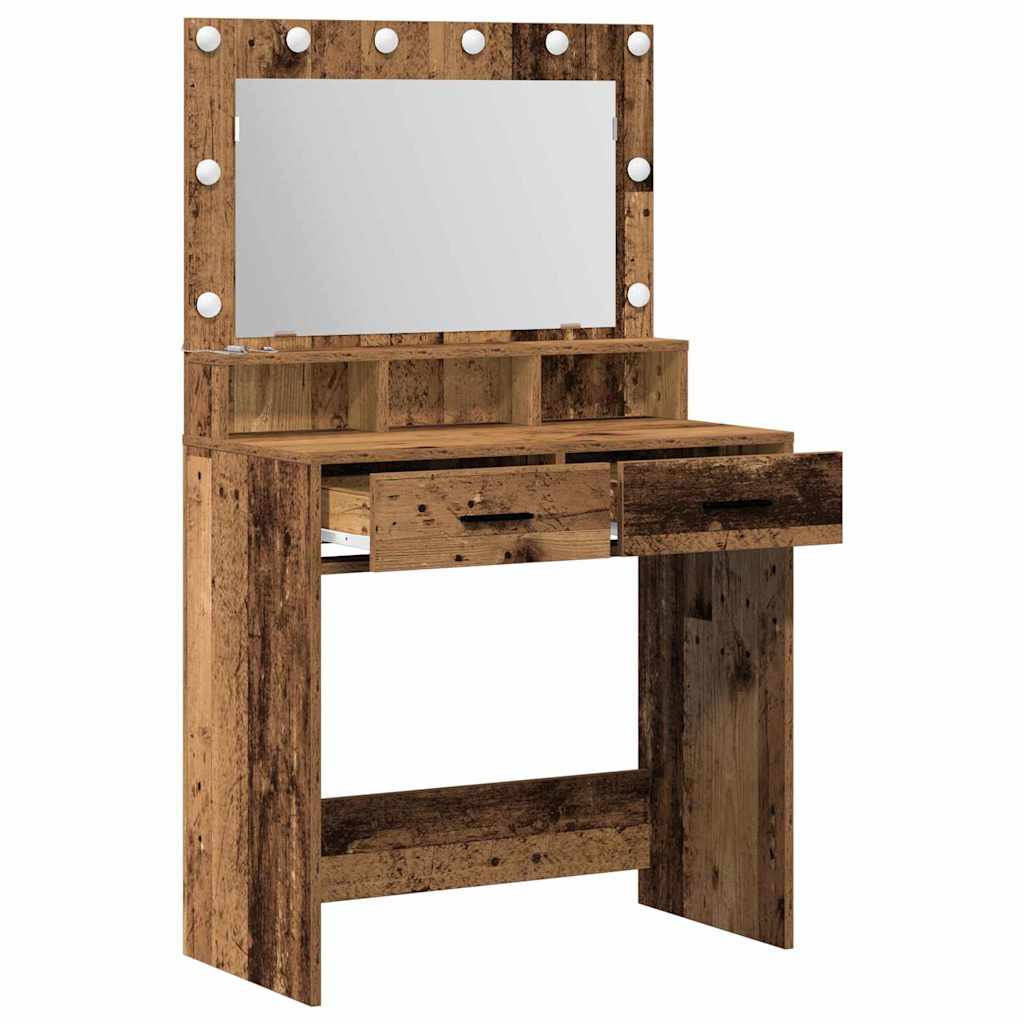 Öltözködőasztal Öreg fa 79 x 41 x 135 cm Szerelt Fa