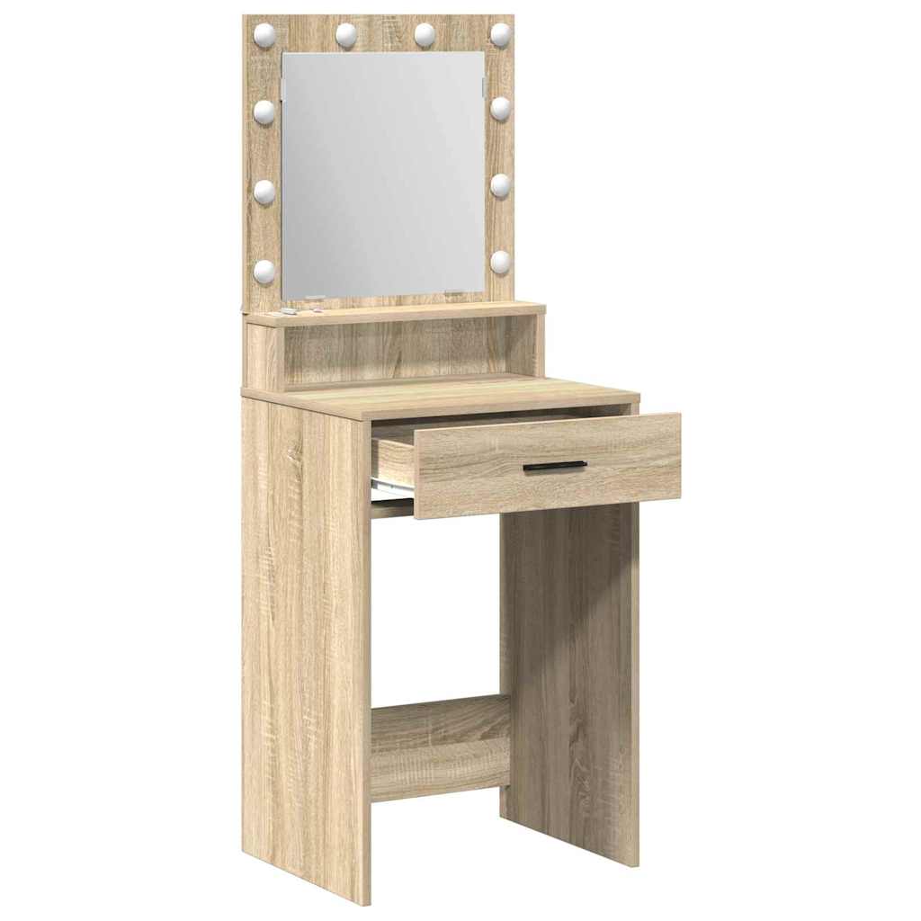 Öltözködőasztal Sonoma tölgy 50 x 41 x 135 cm Szerelt Fa