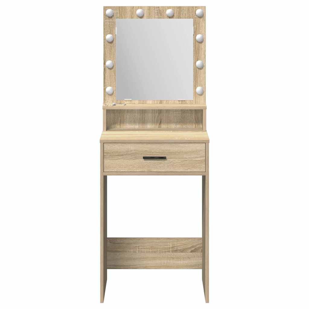 Öltözködőasztal Sonoma tölgy 50 x 41 x 135 cm Szerelt Fa
