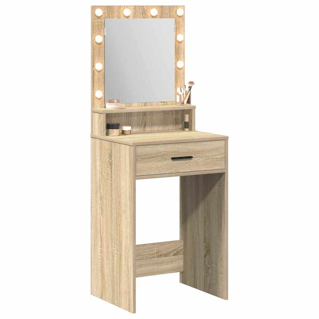 Öltözködőasztal Sonoma tölgy 50 x 41 x 135 cm Szerelt Fa