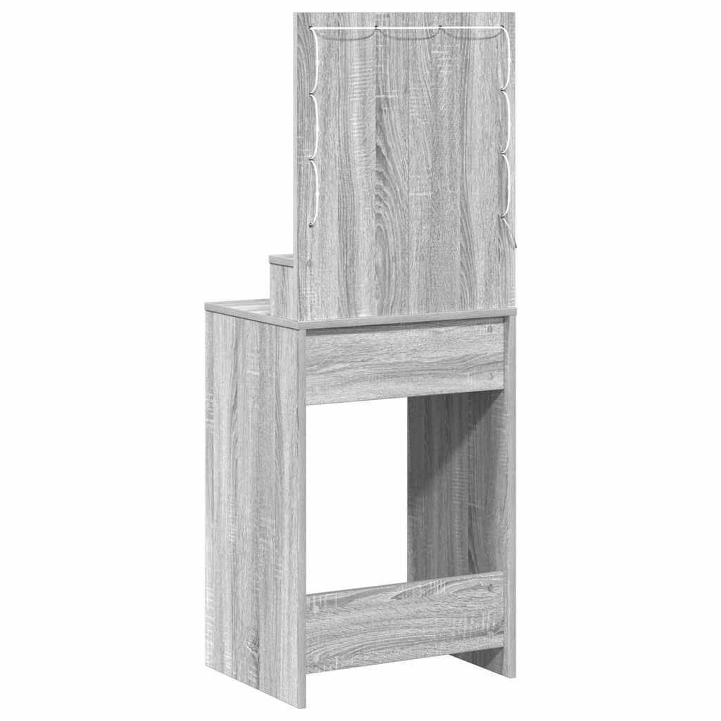Öltözködőasztal Szürke Sonoma 50 x 41 x 135 cm Szerelt Fa