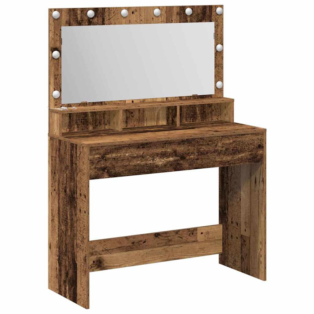 Öltözködőasztal Öreg fa 100 x 41 x 135 cm Szerelt Fa