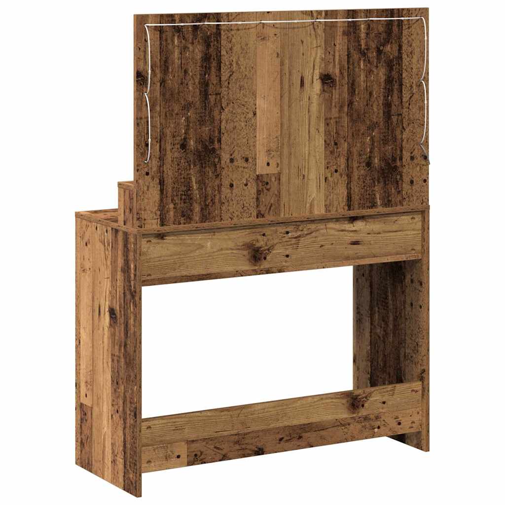 Öltözködőasztal Öreg fa 100 x 41 x 135 cm Szerelt Fa