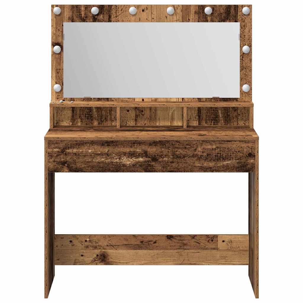 Öltözködőasztal Öreg fa 100 x 41 x 135 cm Szerelt Fa