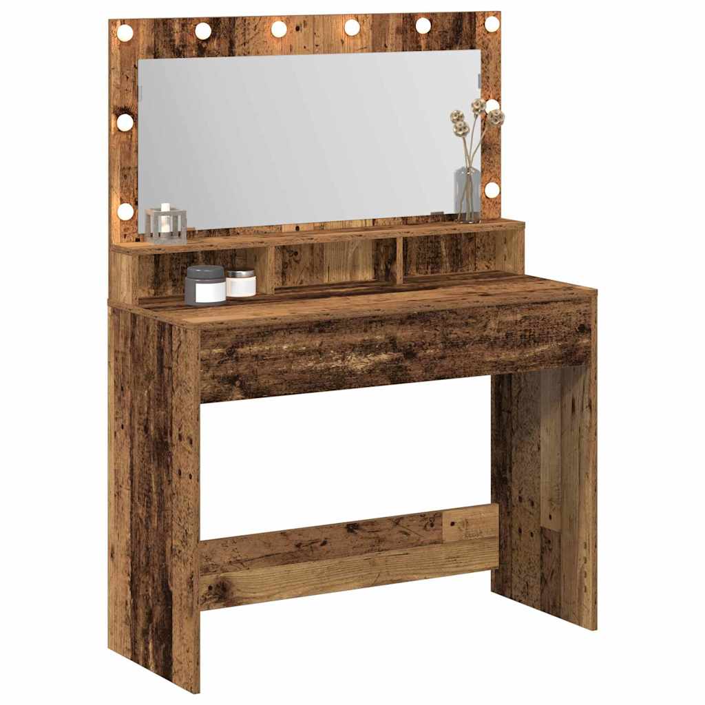 Öltözködőasztal Öreg fa 100 x 41 x 135 cm Szerelt Fa