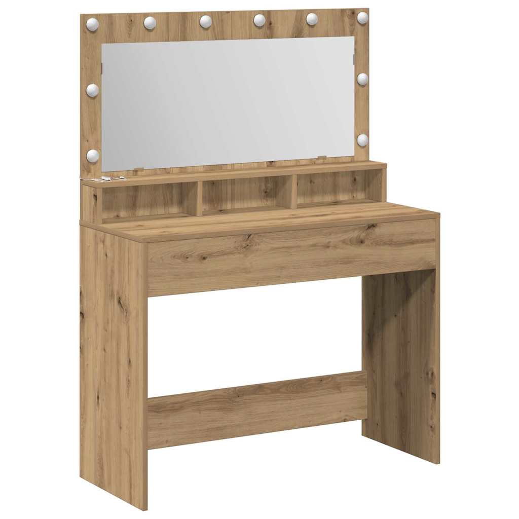 Öltözködőasztal Artisan tölgy 100 x 41 x 135 cm Szerelt Fa