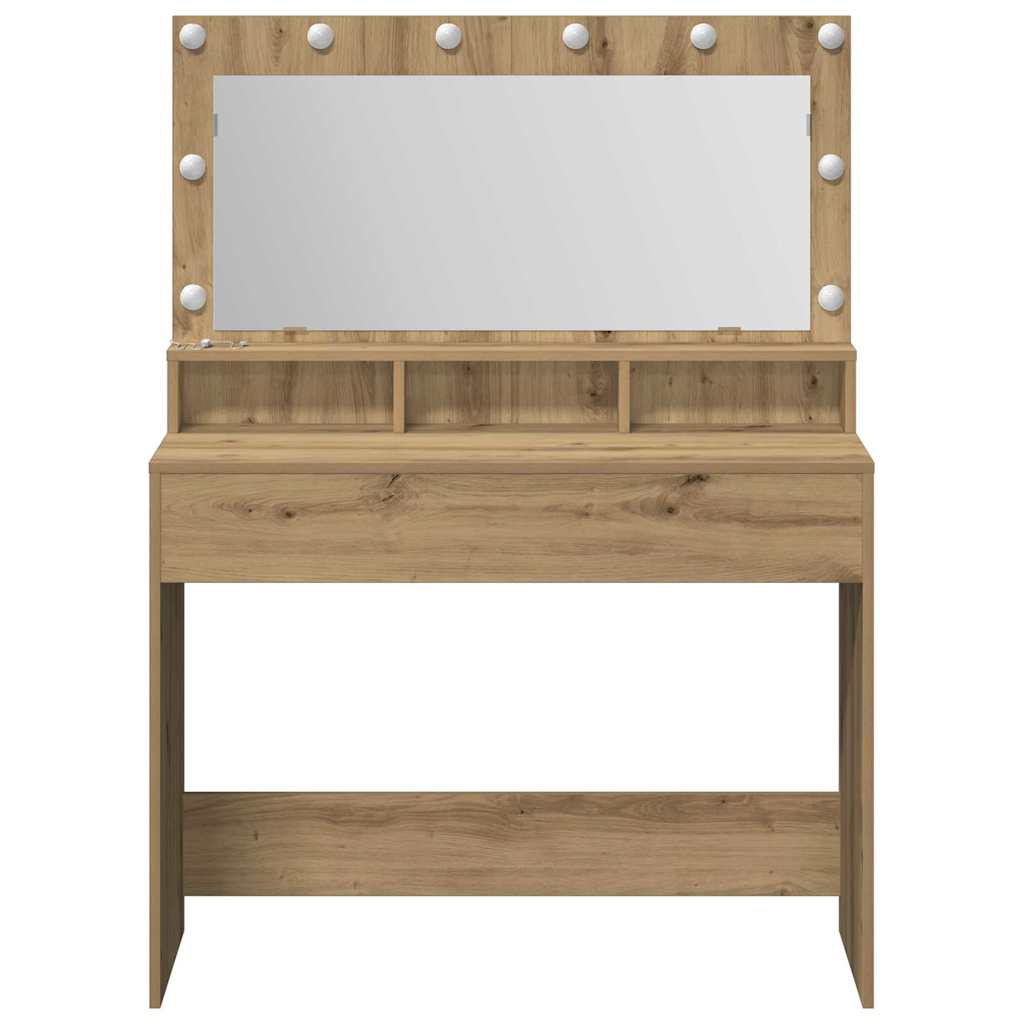 Öltözködőasztal Artisan tölgy 100 x 41 x 135 cm Szerelt Fa