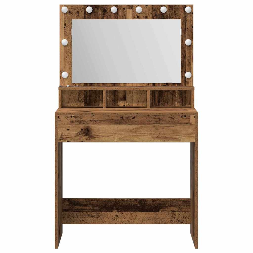 Öltözködőasztal Öreg fa 75,5 x 41 x 135 cm Szerelt Fa