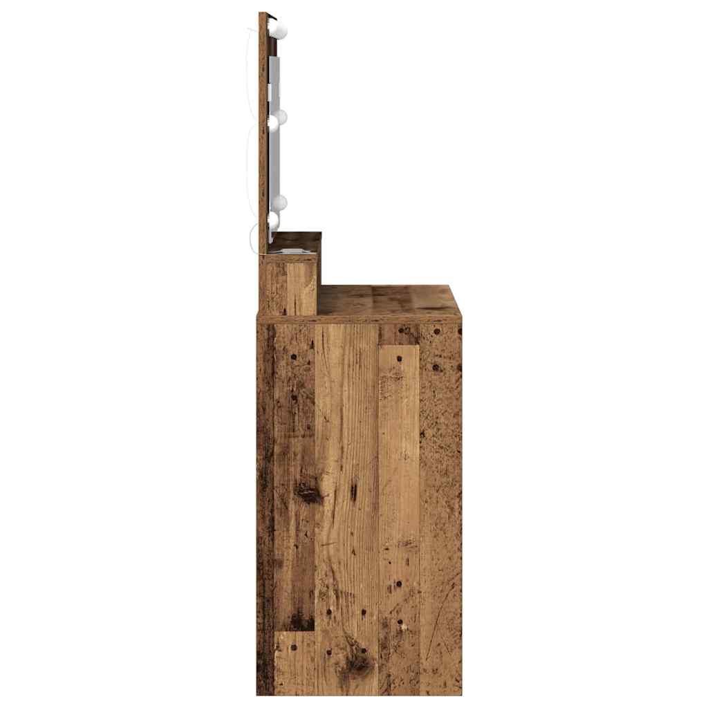 Öltözködőasztal Öreg fa 75,5 x 41 x 135 cm Szerelt Fa