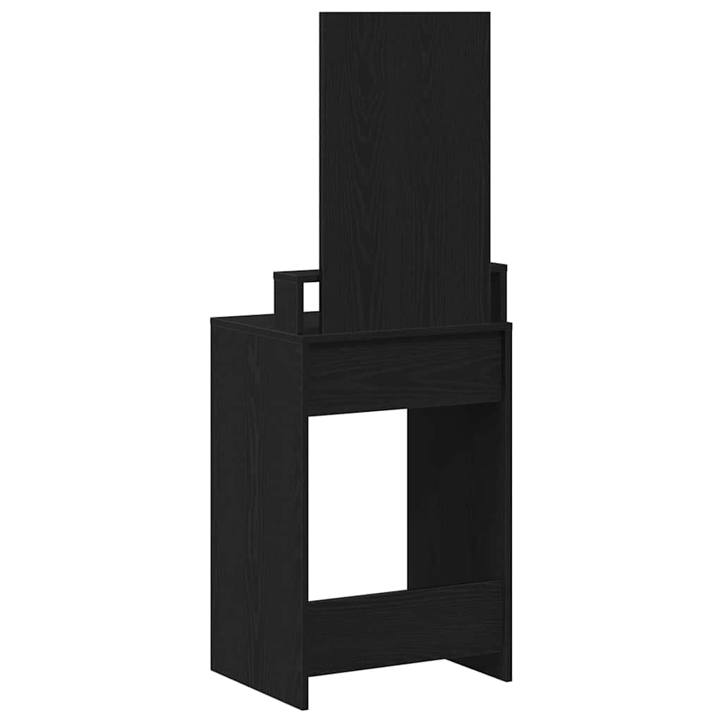 Öltözködőasztal Fekete tölgy 50 x 41 x 140 cm Szerelt Fa