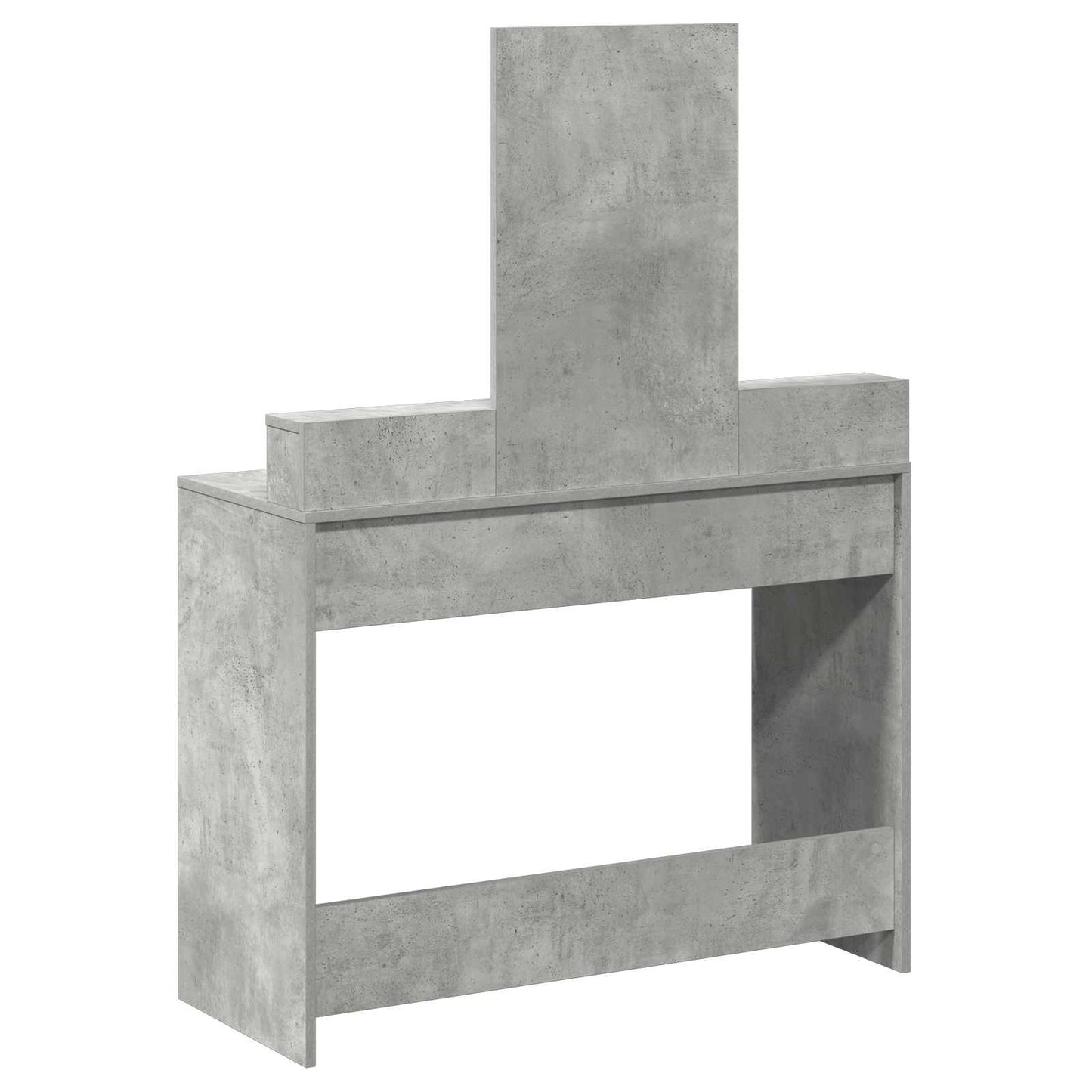Öltözködőasztal Beton Szürke 100 x 41 x 140 cm Szerelt Fa