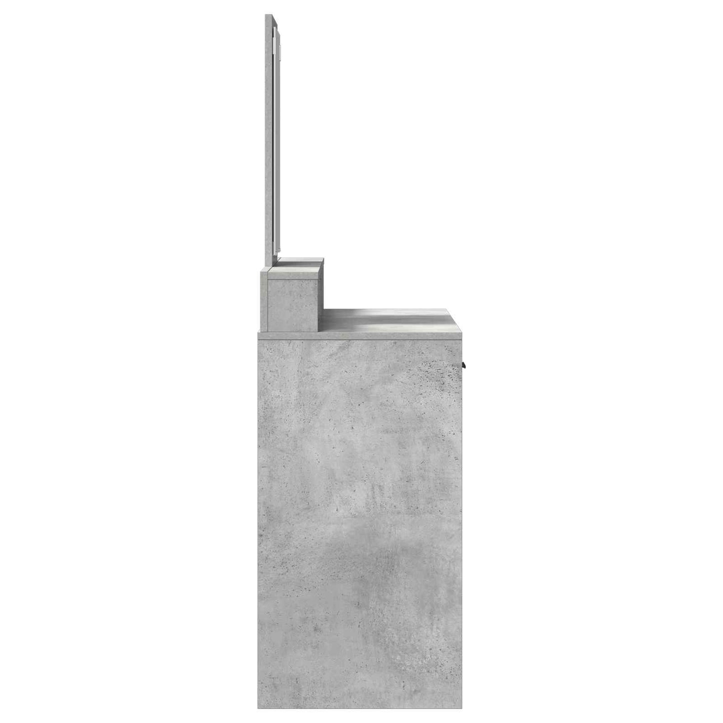 Öltözködőasztal Beton Szürke 100 x 41 x 140 cm Szerelt Fa