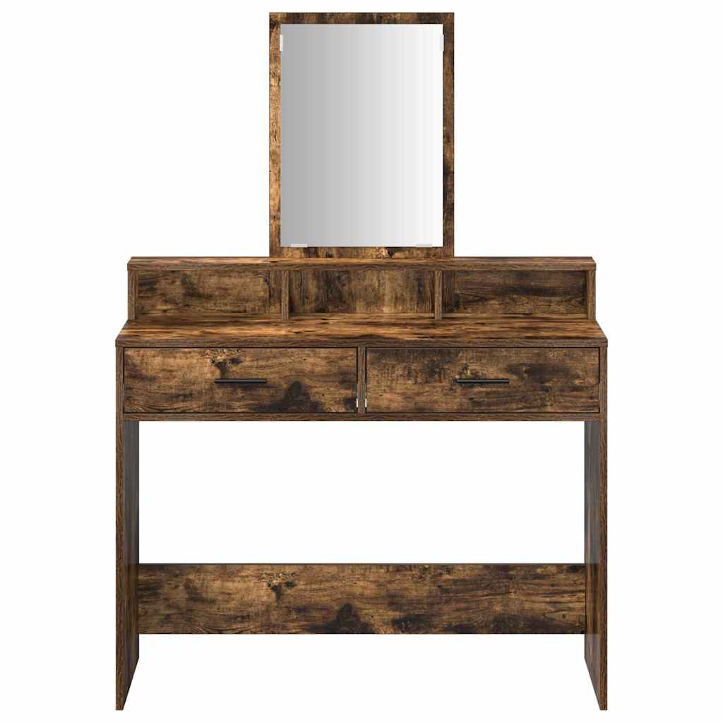 Öltözködőasztal Füstölt tölgy 100 x 41 x 140 cm Szerelt Fa