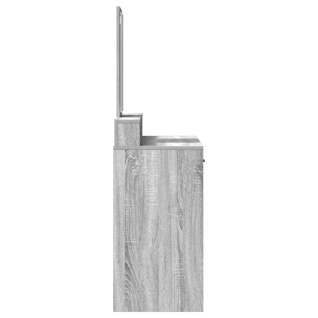 Öltözködőasztal Szürke Sonoma 100 x 41 x 140 cm Szerelt Fa