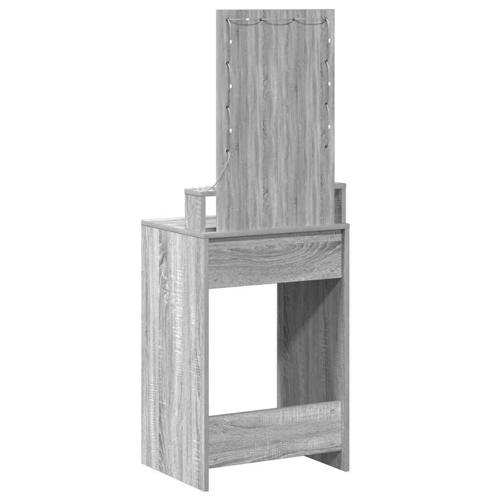 Öltözködőasztal Szürke 50 x 41 x 140 cm Szerelt Fa