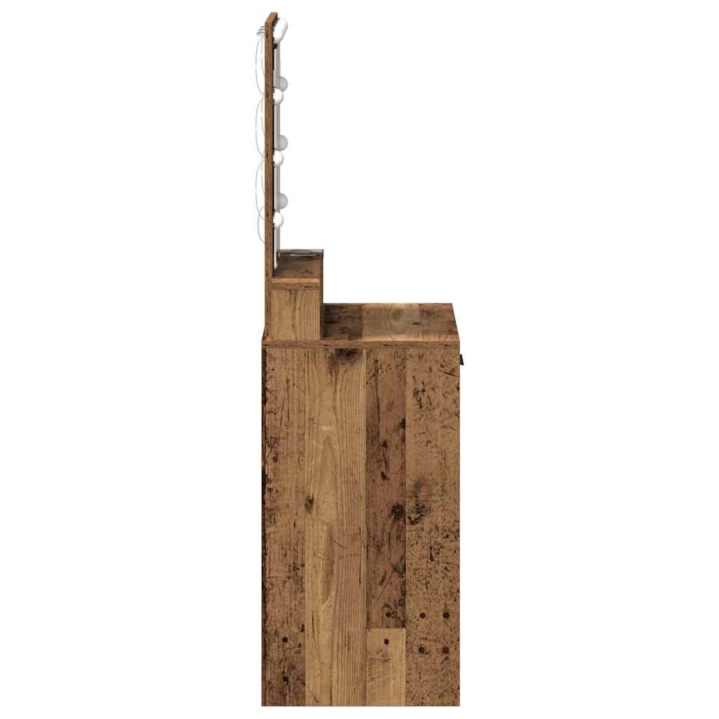 Öltözködőasztal Barna 50 x 41 x 140 cm Szerelt Fa