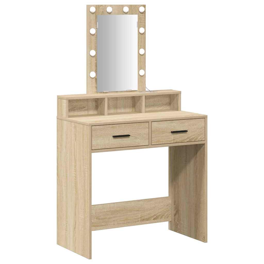 Öltözködőasztal Barna 79 x 41 x 140 cm Szerelt Fa