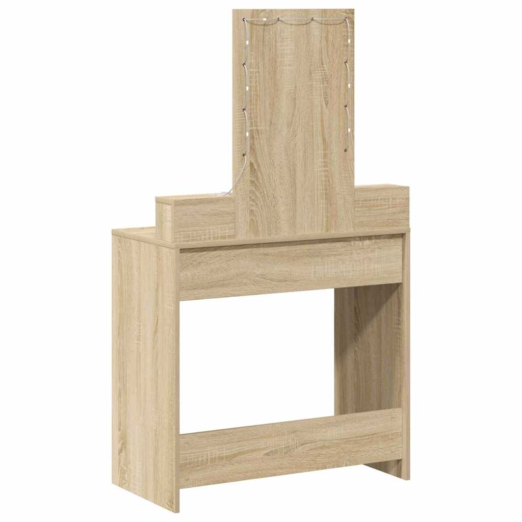 Öltözködőasztal Barna 79 x 41 x 140 cm Szerelt Fa