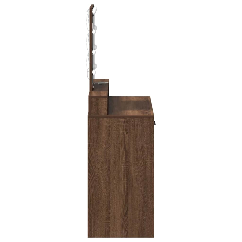 Öltözködőasztal Barna 79 x 41 x 140 cm Szerelt Fa