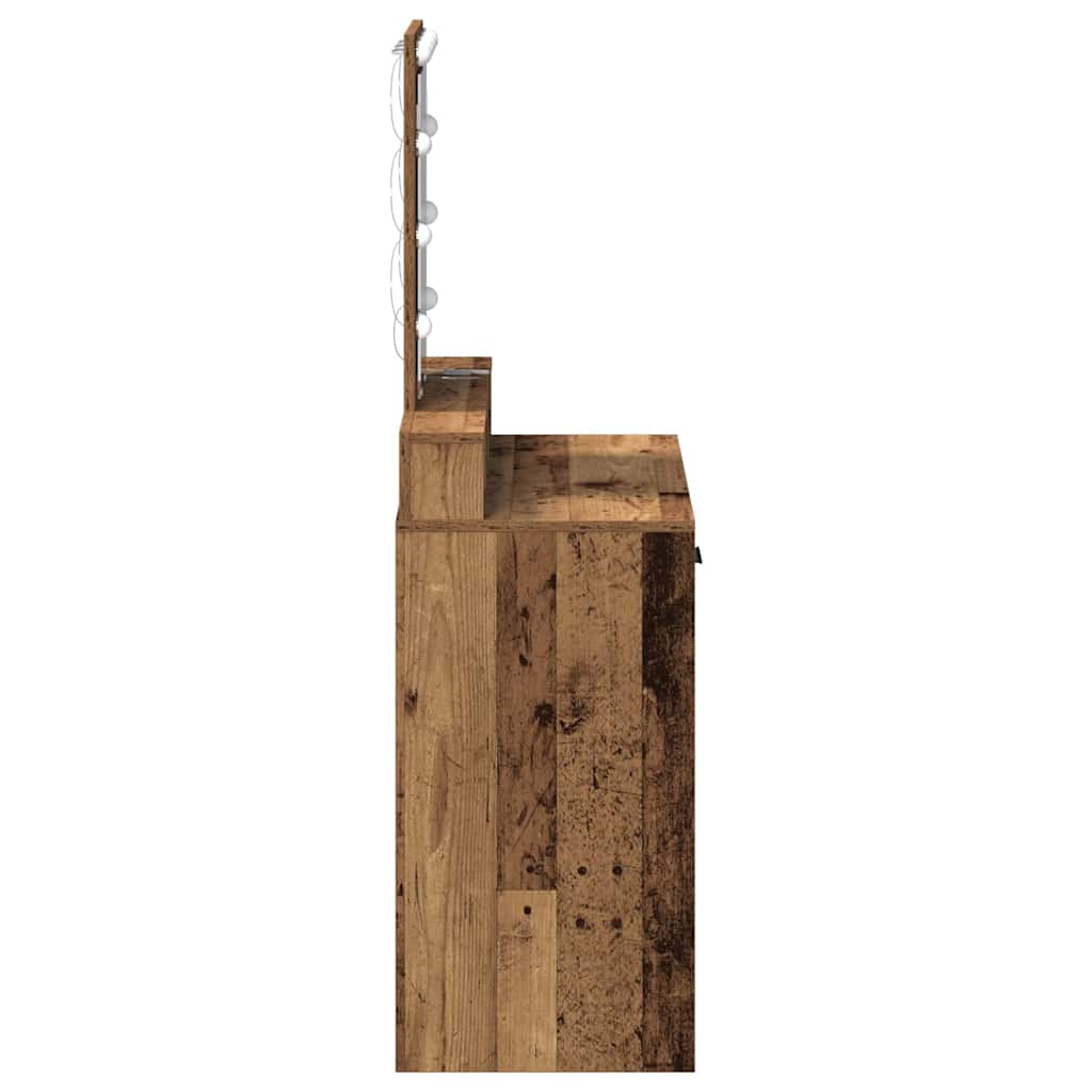 Öltözködőasztal Barna 79 x 41 x 140 cm Szerelt Fa