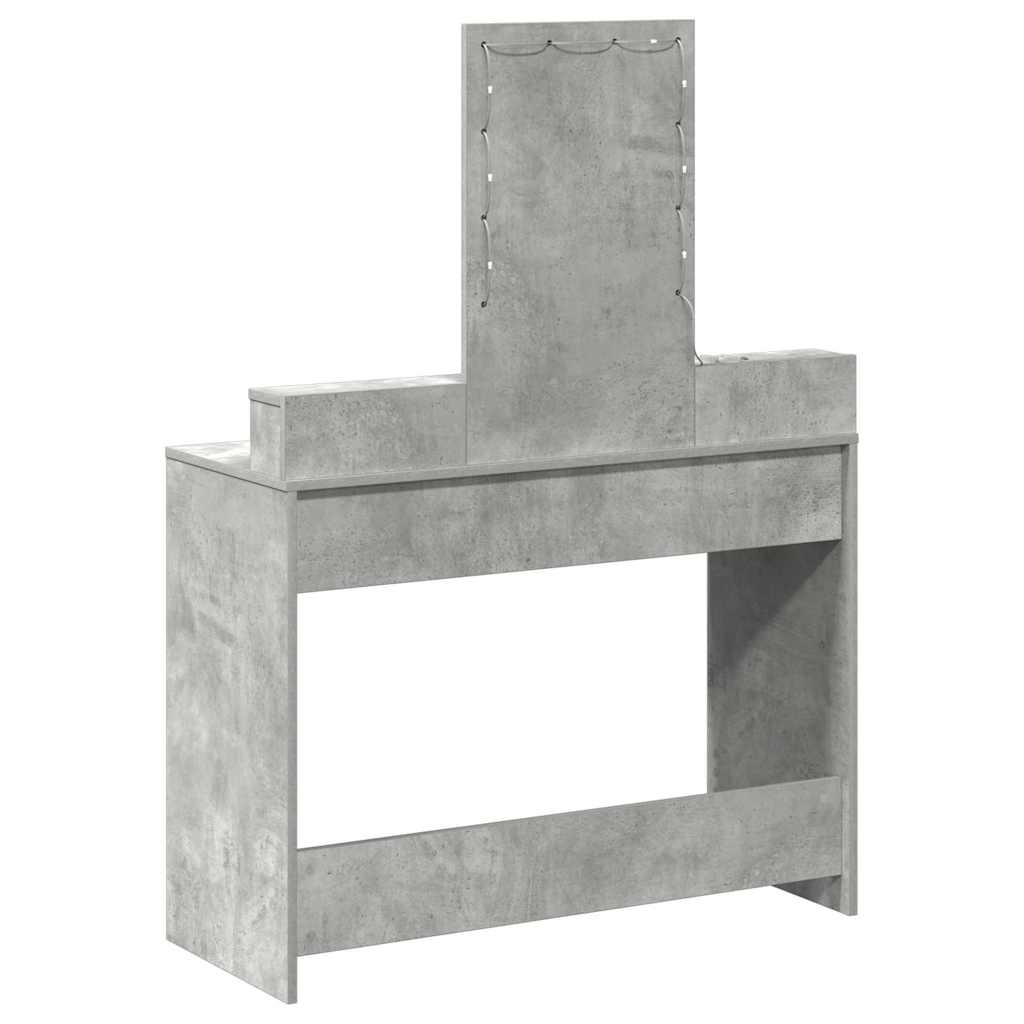 Öltözködőasztal Szürke 100 x 41 x 140 cm Szerelt Fa