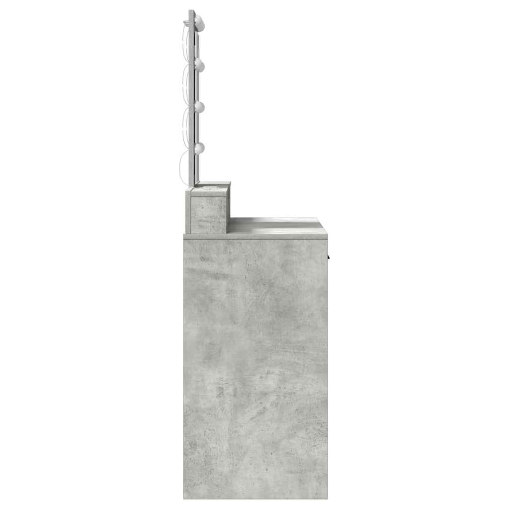 Öltözködőasztal Szürke 100 x 41 x 140 cm Szerelt Fa