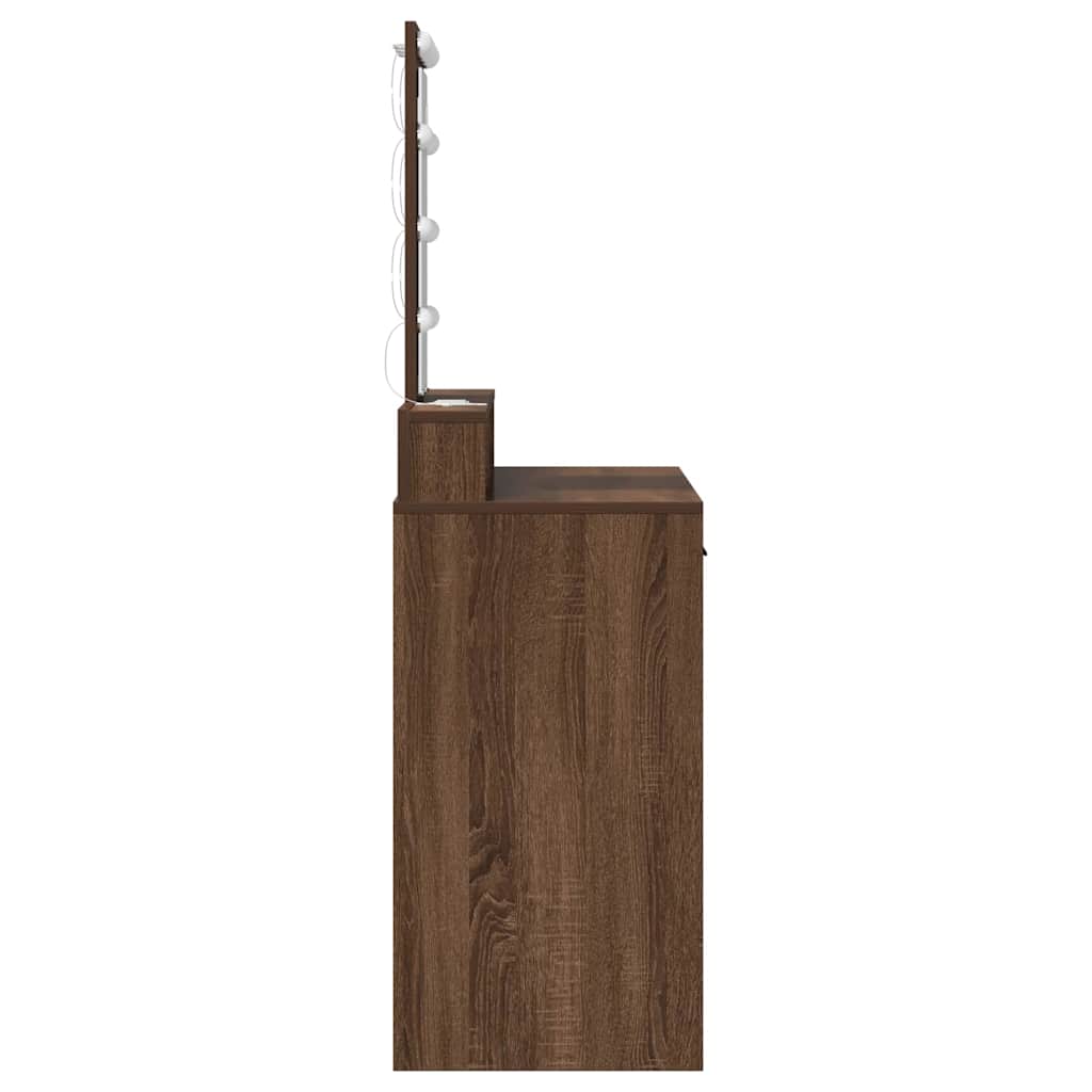 Öltözködőasztal Barna 100 x 41 x 140 cm Szerelt Fa