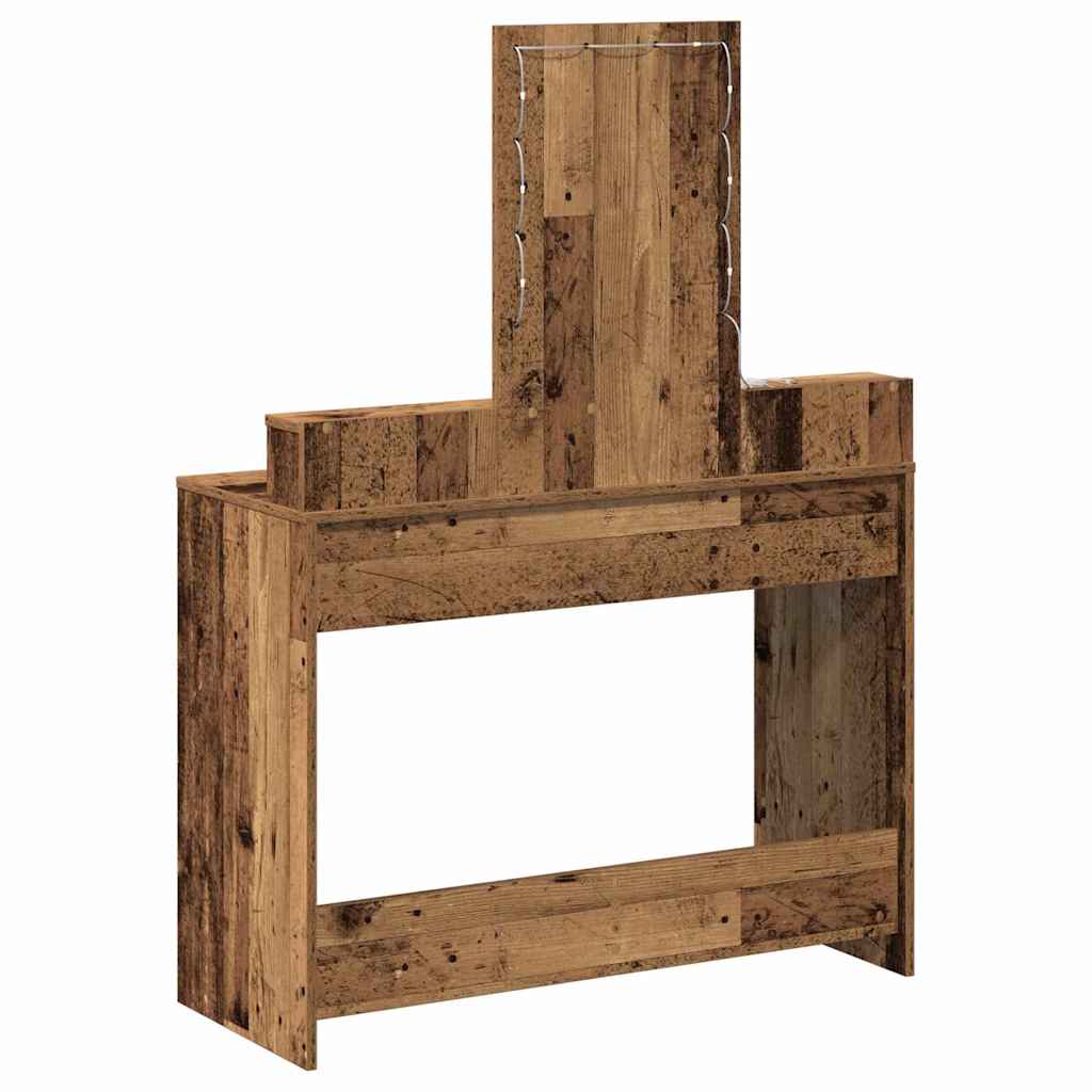 Öltözködőasztal Barna 100 x 41 x 140 cm Szerelt Fa
