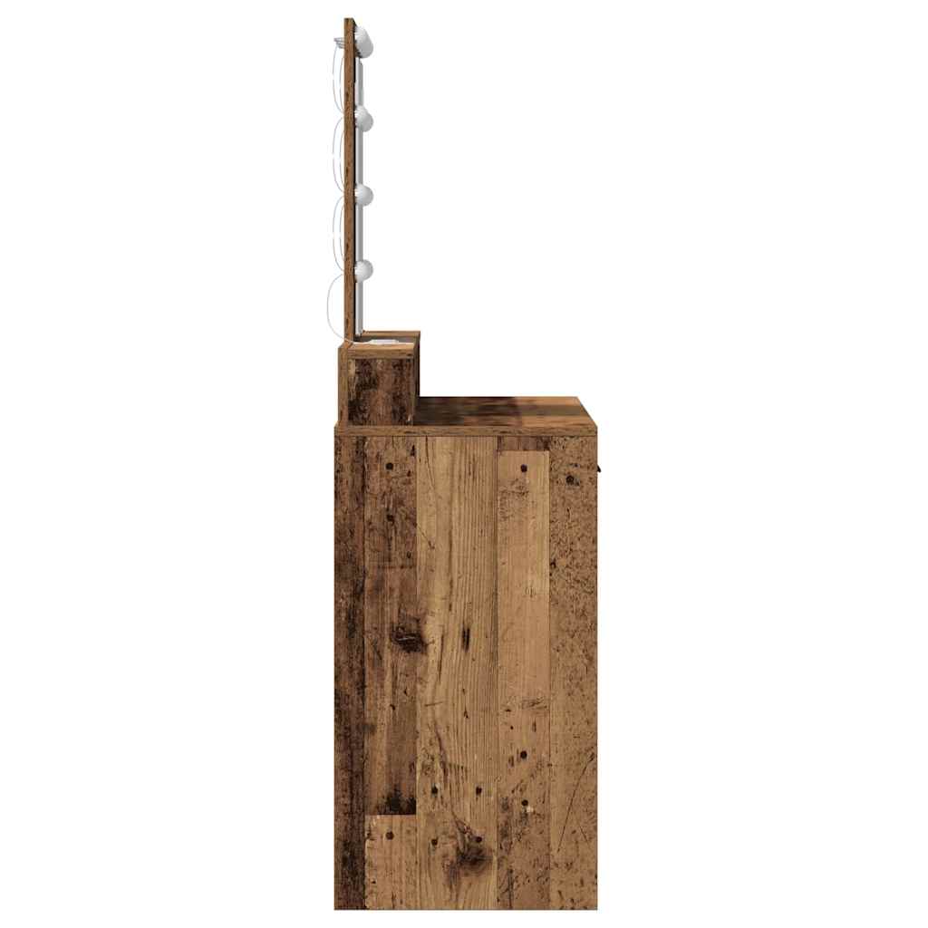 Öltözködőasztal Barna 100 x 41 x 140 cm Szerelt Fa