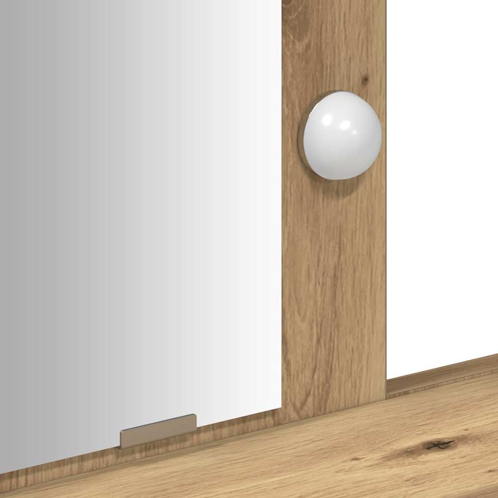 Öltözködőasztal Barna 100 x 41 x 140 cm Szerelt Fa