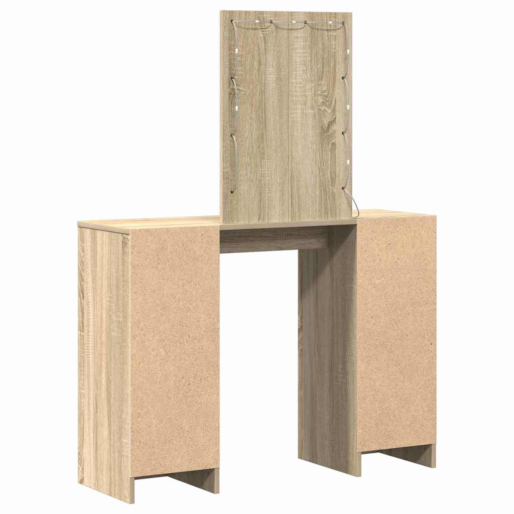 Öltözködőasztal Barna 102 x 33 x 135 cm Szerelt Fa