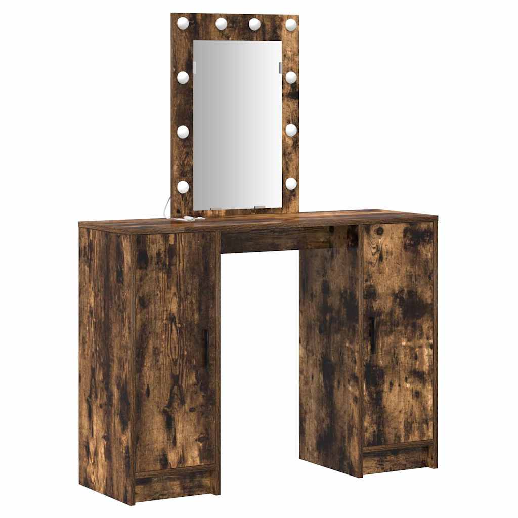 Öltözködőasztal Barna 102 x 33 x 135 cm Szerelt Fa