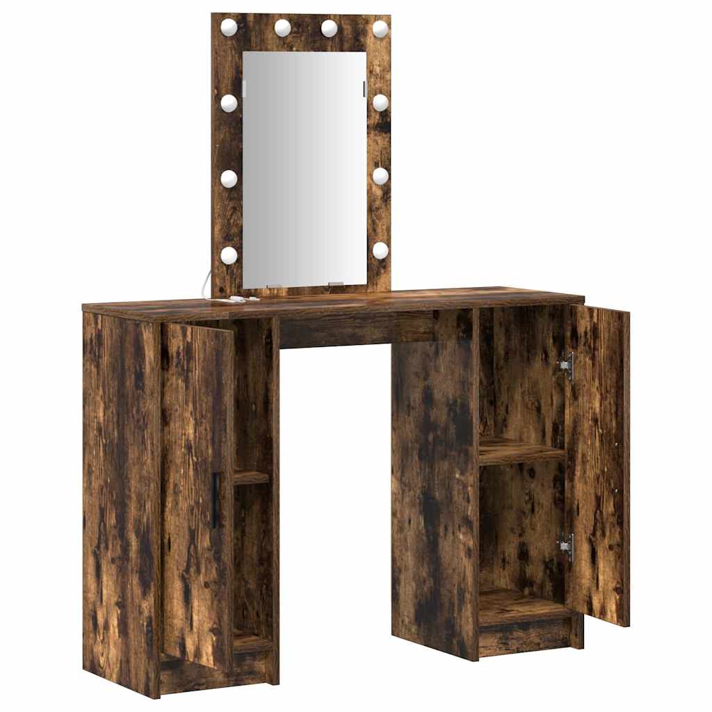Öltözködőasztal Barna 102 x 33 x 135 cm Szerelt Fa