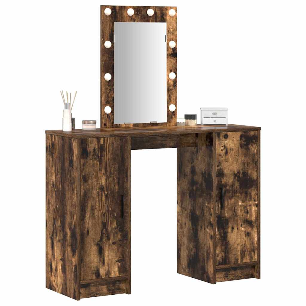 Öltözködőasztal Barna 102 x 33 x 135 cm Szerelt Fa