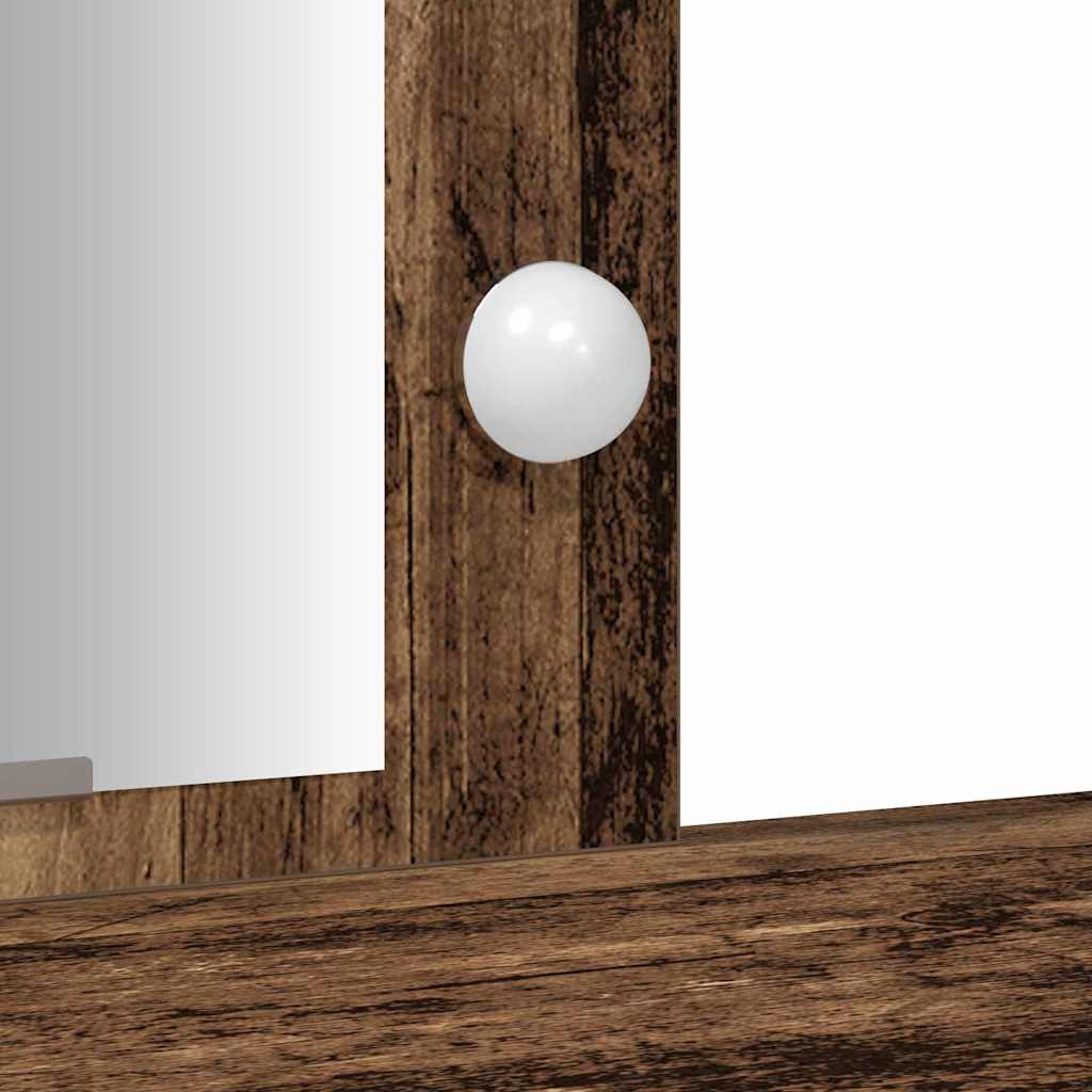Öltözködőasztal Barna 102 x 33 x 135 cm Szerelt Fa