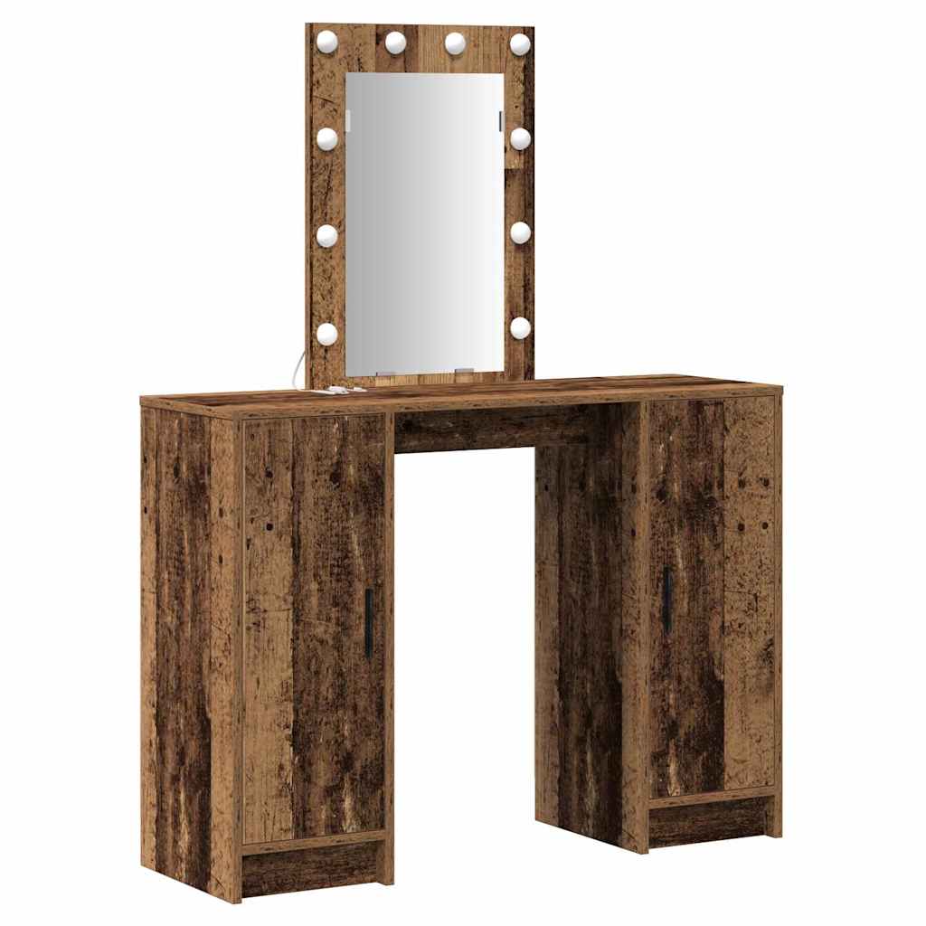 Öltözködőasztal Barna 102 x 33 x 135 cm Szerelt Fa