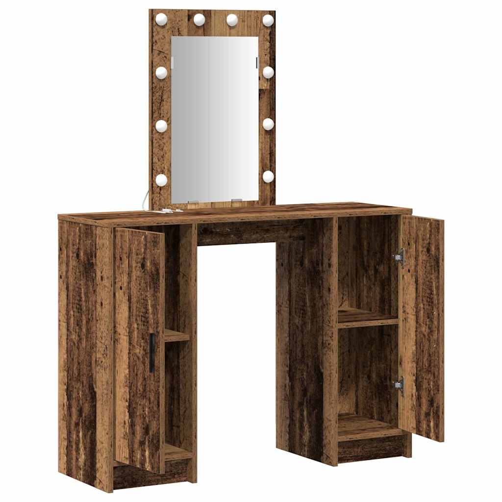 Öltözködőasztal Barna 102 x 33 x 135 cm Szerelt Fa